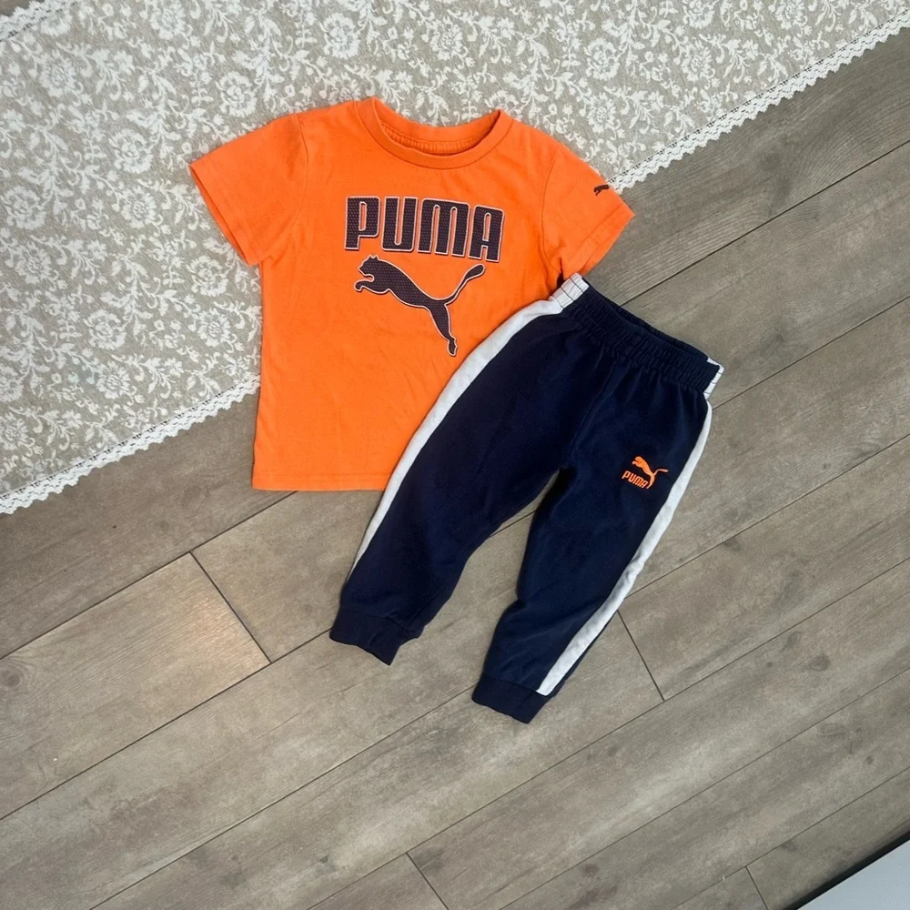 Puma Vibrant Orange Tee - Picture 16 of 16